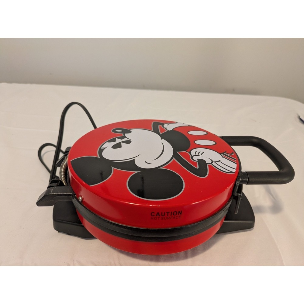 Disney Mickey Mouse 7.5 Inch‎ Waffle Maker (Tested) - Picture 5 of 6